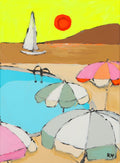 Fiesta By The Pool - Limited Edition Print-Prints-Karolina Mila-Greenhouse Interiors Pty Ltd