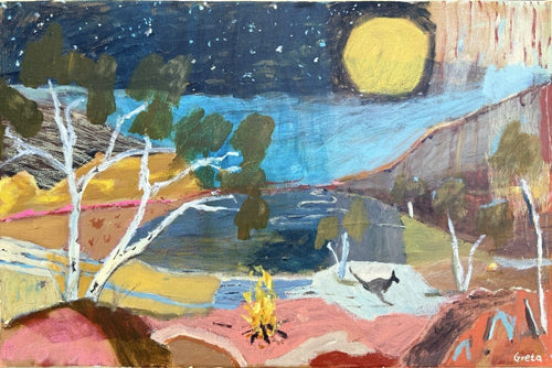 Pink Clay & Ochre - Original Artwork