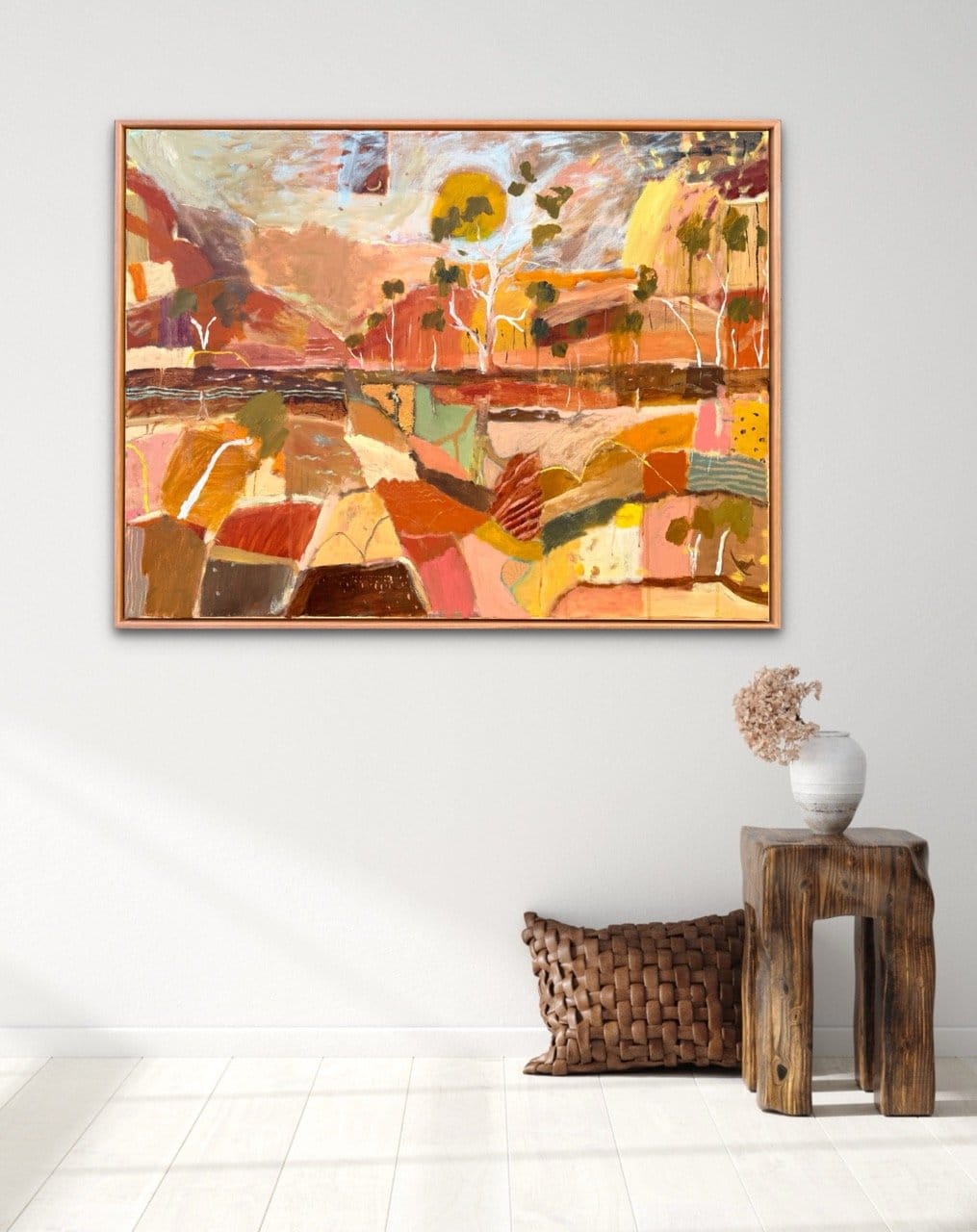 Eucalyptus Sunrise - Original Artwork-Original Art-Greta Hounslow-Greenhouse Interiors Pty Ltd