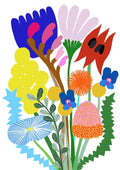 Fridays Bunch - Limited Edition Print-Prints-Madeleine Stamer-Greenhouse Interiors Pty Ltd