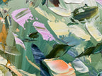 Green Silks - Original Artwork-Original Art-Katie Wyatt-Greenhouse Interiors Pty Ltd