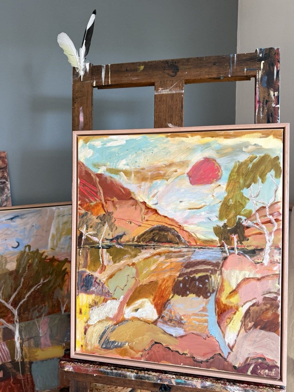 Sundown At Kings Canyon - Original Art