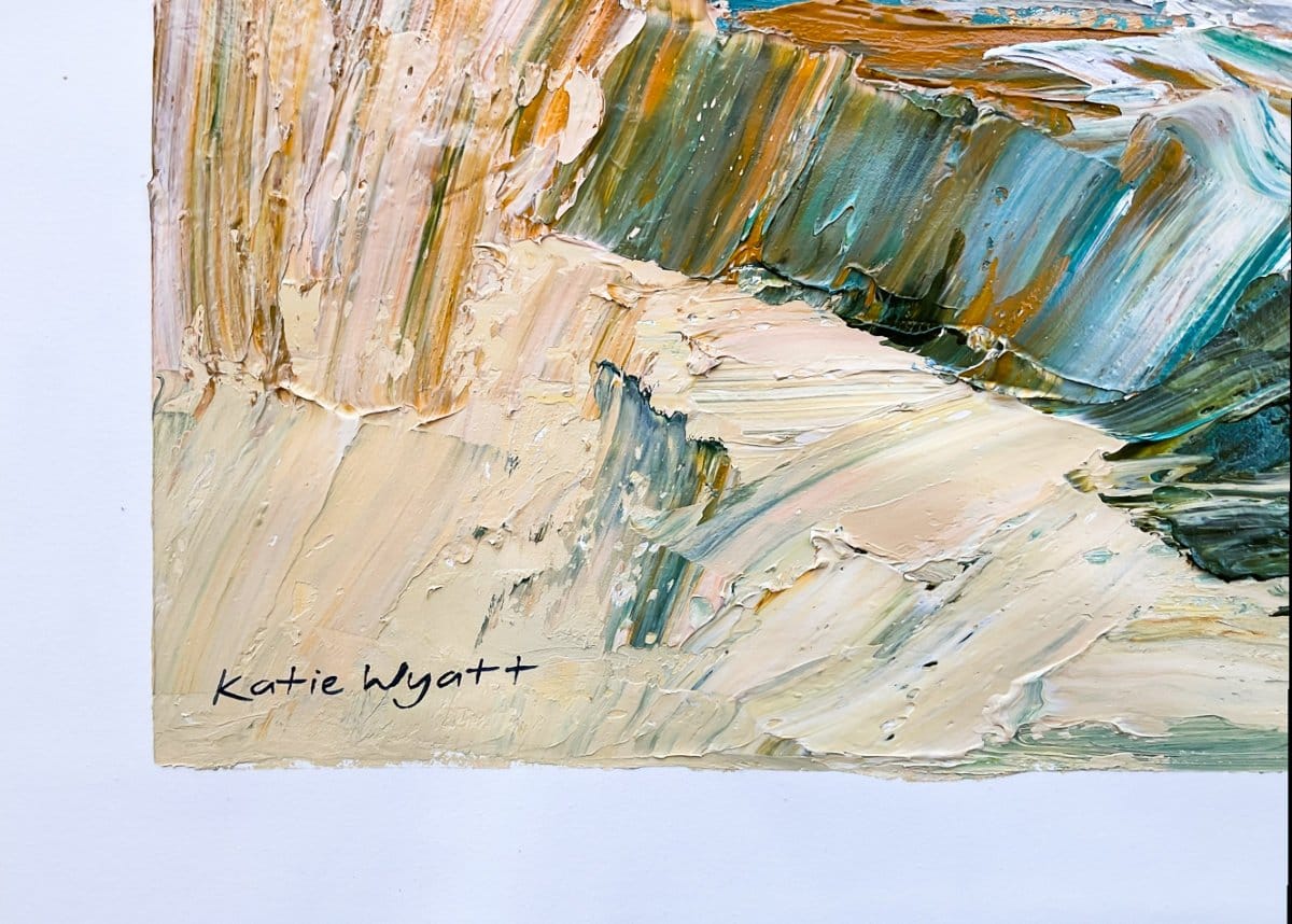 Aqua Drift - Original Art