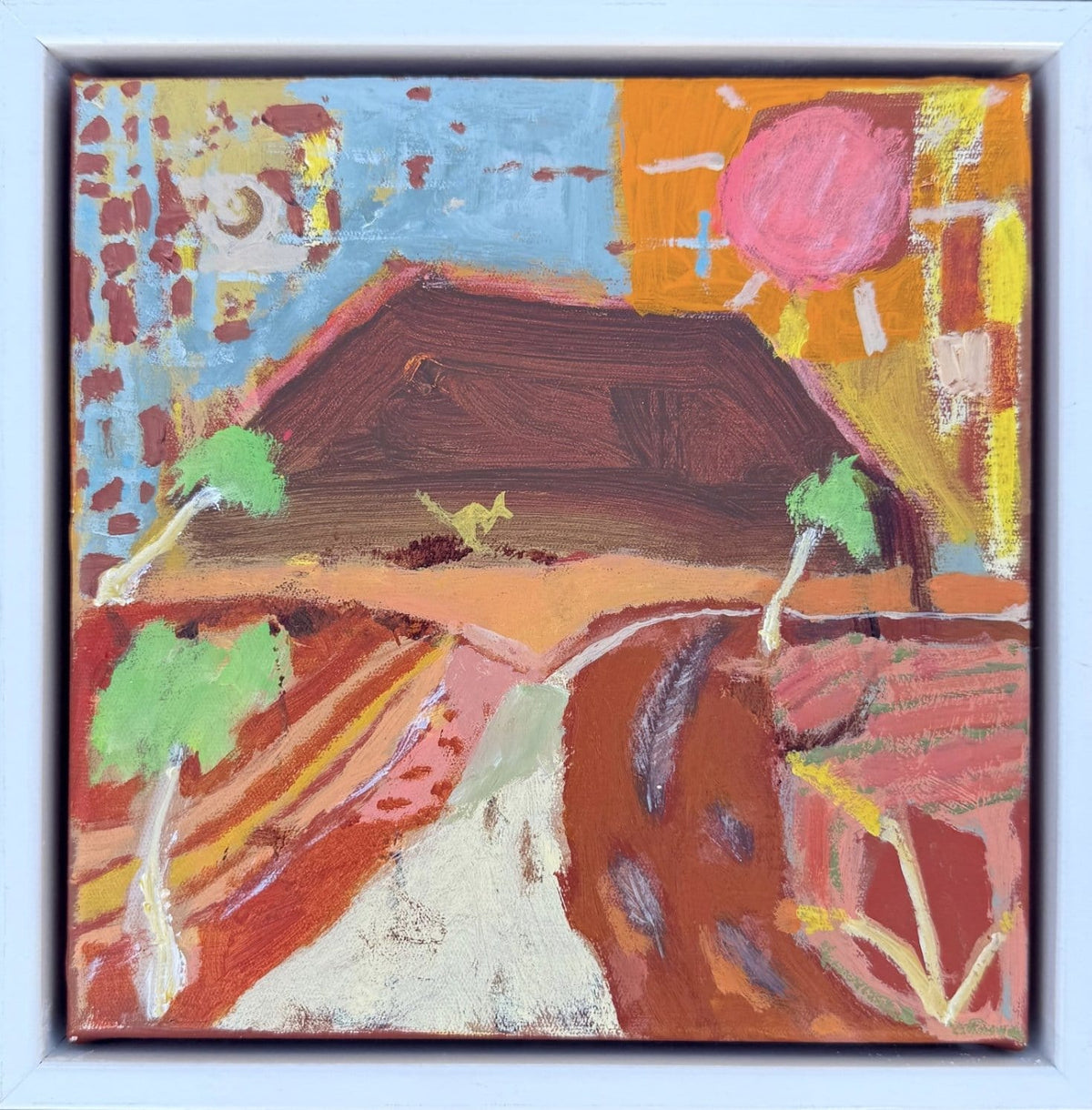 Northerly At Uluru - Original Artwork-Original Art-Greta Hounslow-Greenhouse Interiors
