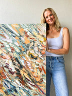 Harvest Light - Original Artwork-Original Art-Katie Wyatt-Greenhouse Interiors Pty Ltd