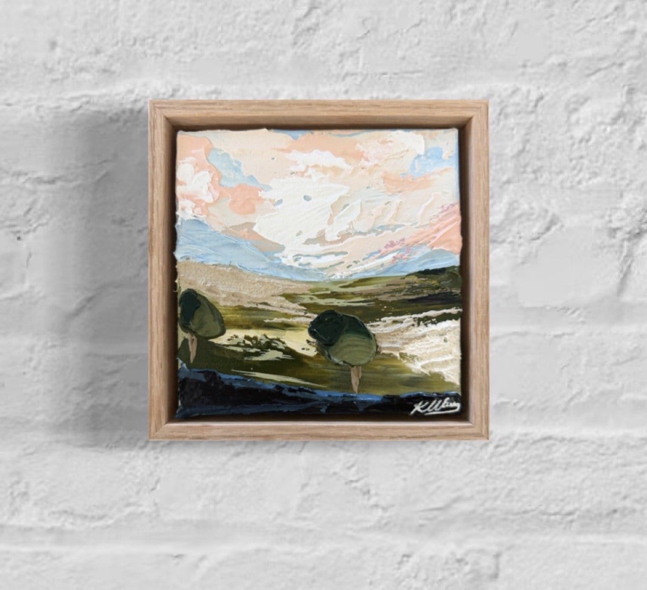 Hand In Hand - Original Art-Original Art-Katie Leavey-Greenhouse Interiors Pty Ltd