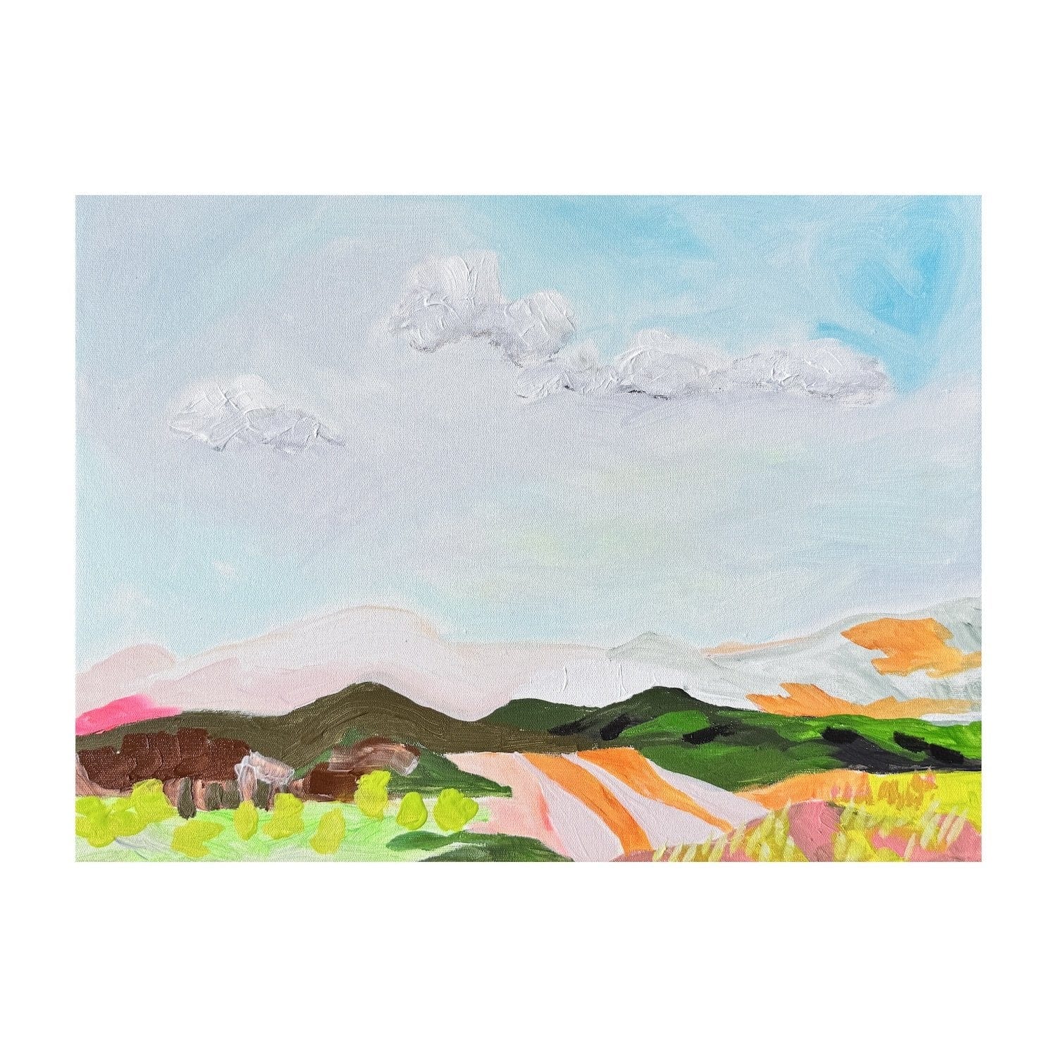 Sharon Original Painting-Original Art-Robyn Kylie-Greenhouse Interiors Pty Ltd