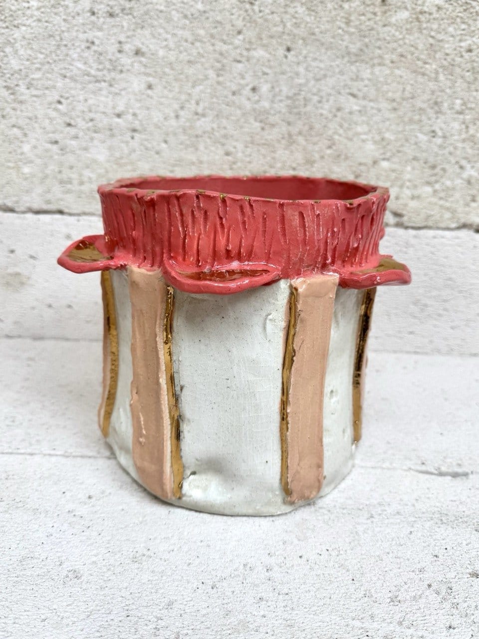 Deluxe Ice / Flower Bucket 'Blush Petal'