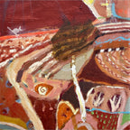 Sacred Uluru Sun  - Original Artwork