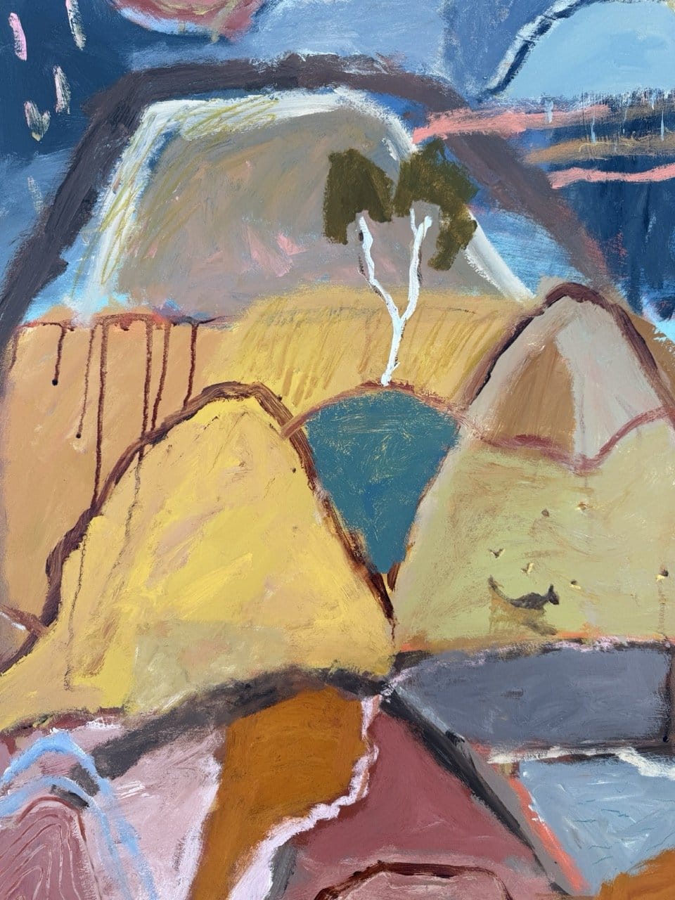 Wet Season Downpour - Original Artwork