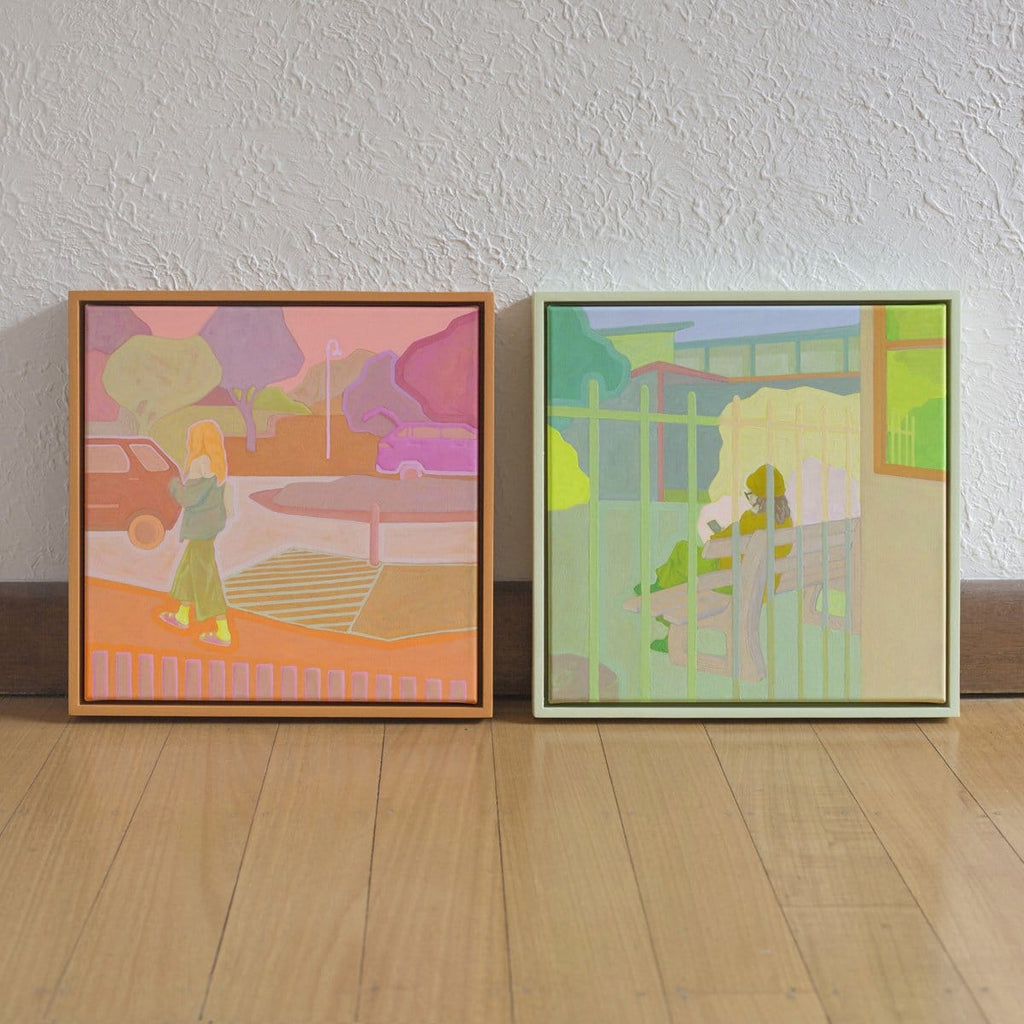 Behind The Fence - Original Art