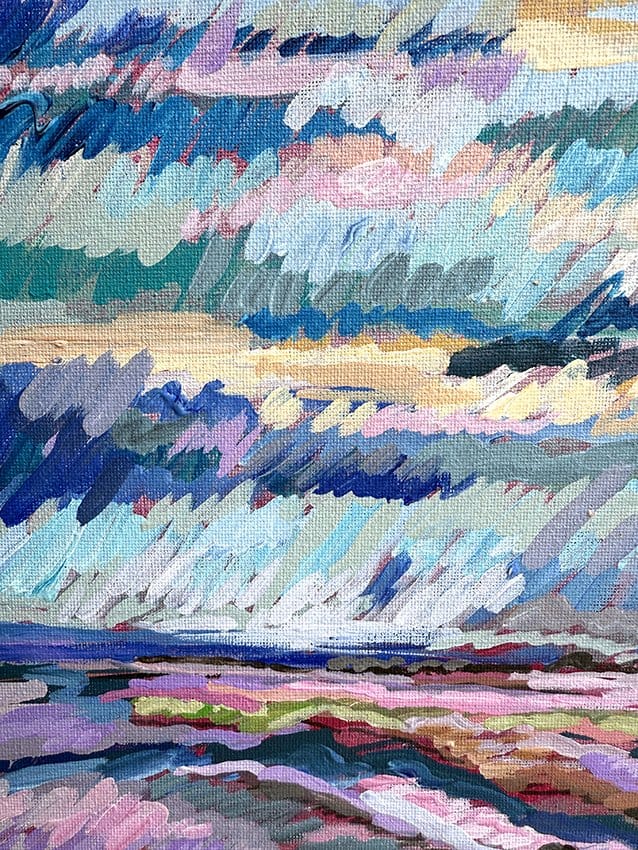 Over The Moon - Original Art