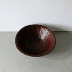Footed Bowl - Dark Sienna