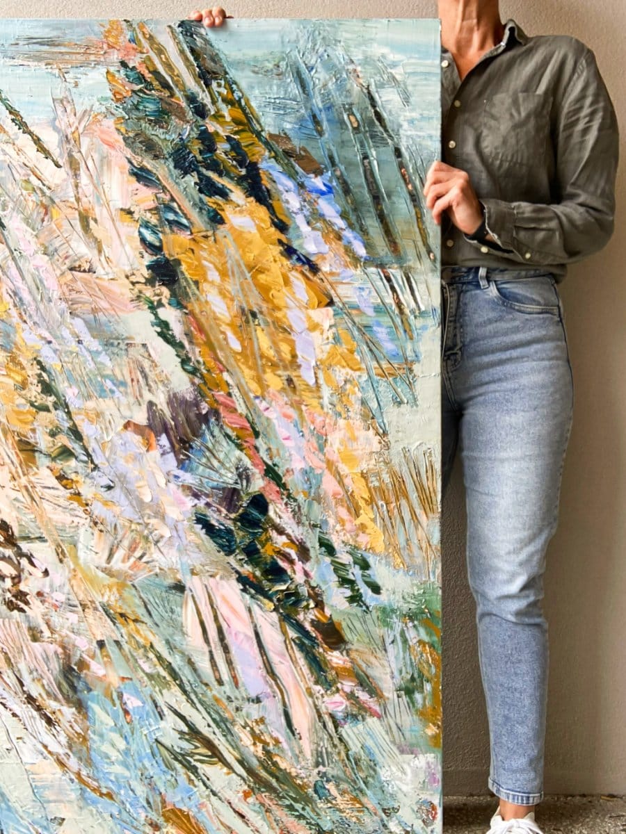 Woodland Veil Original Artwork-Original Art-Katie Wyatt-Greenhouse Interiors Pty Ltd