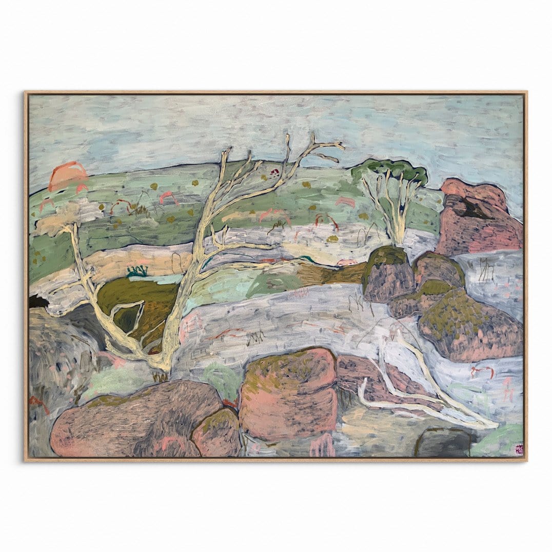 Rodgers Sundowners On Mt Alexander - Original Art