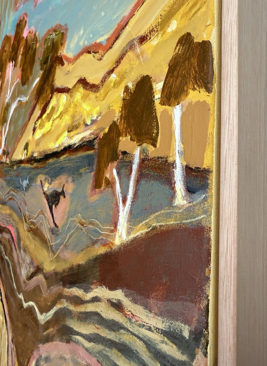 Late Night, Inland - Original Artwork-Original Art-Greta Hounslow-Greenhouse Interiors Pty Ltd