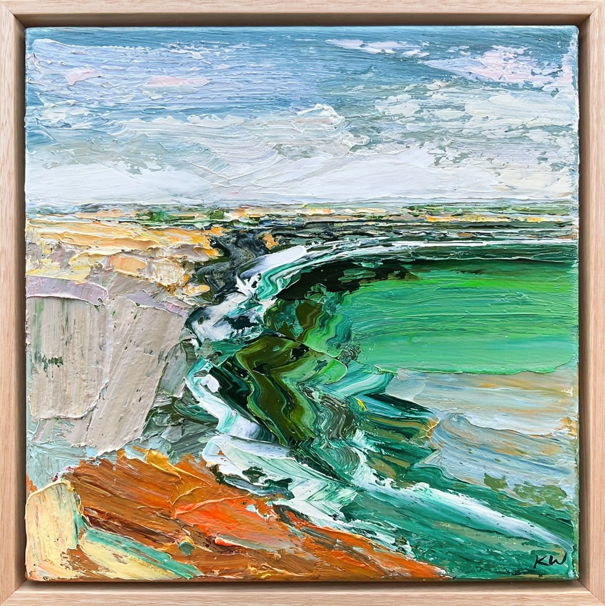 Back Beach - Original Artwork