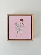 Feathered Ego - Original Art-Original Art-Alli Geers-Greenhouse Interiors Pty Ltd