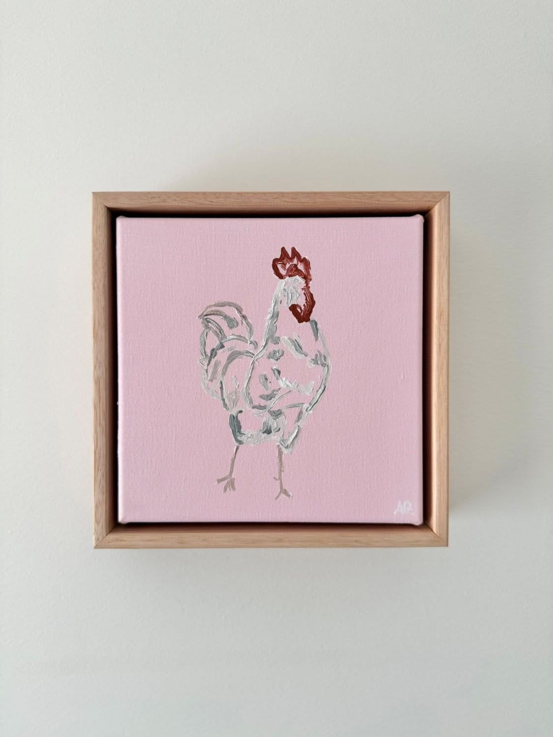 Feathered Ego - Original Art-Original Art-Alli Geers-Greenhouse Interiors Pty Ltd