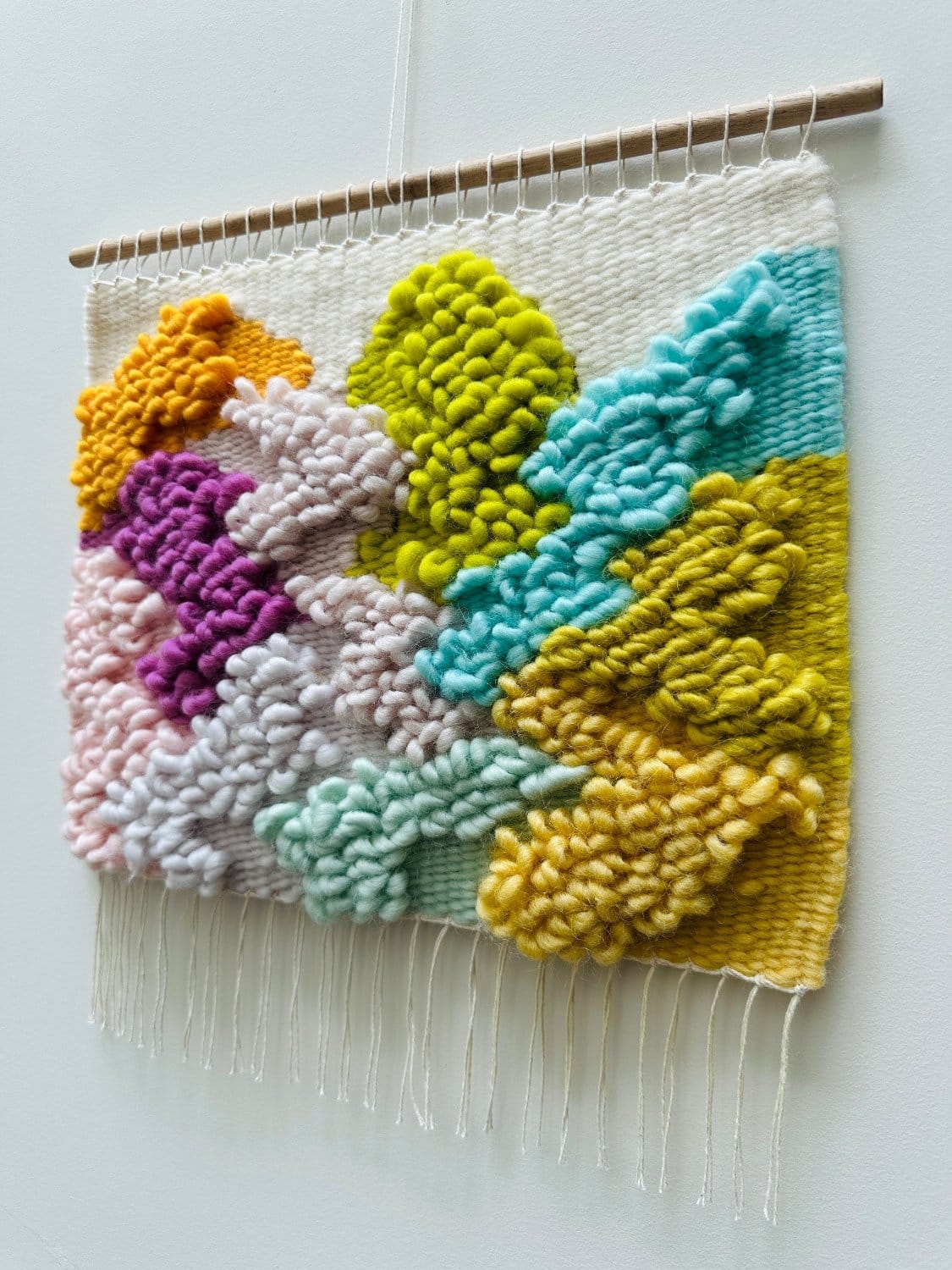 Rainbow Lands Mini 11 - Handwoven Art-Original Art-Tayla Bow-Greenhouse Interiors Pty Ltd