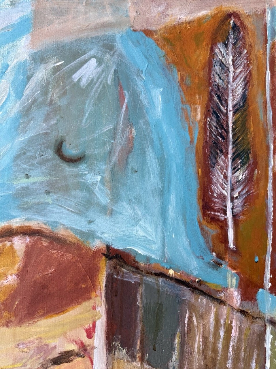 Midday At Hamersley Gorge  - Original Artwork