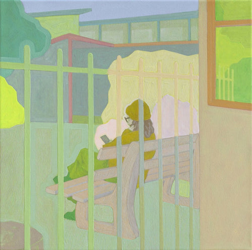 Behind The Fence - Original Art