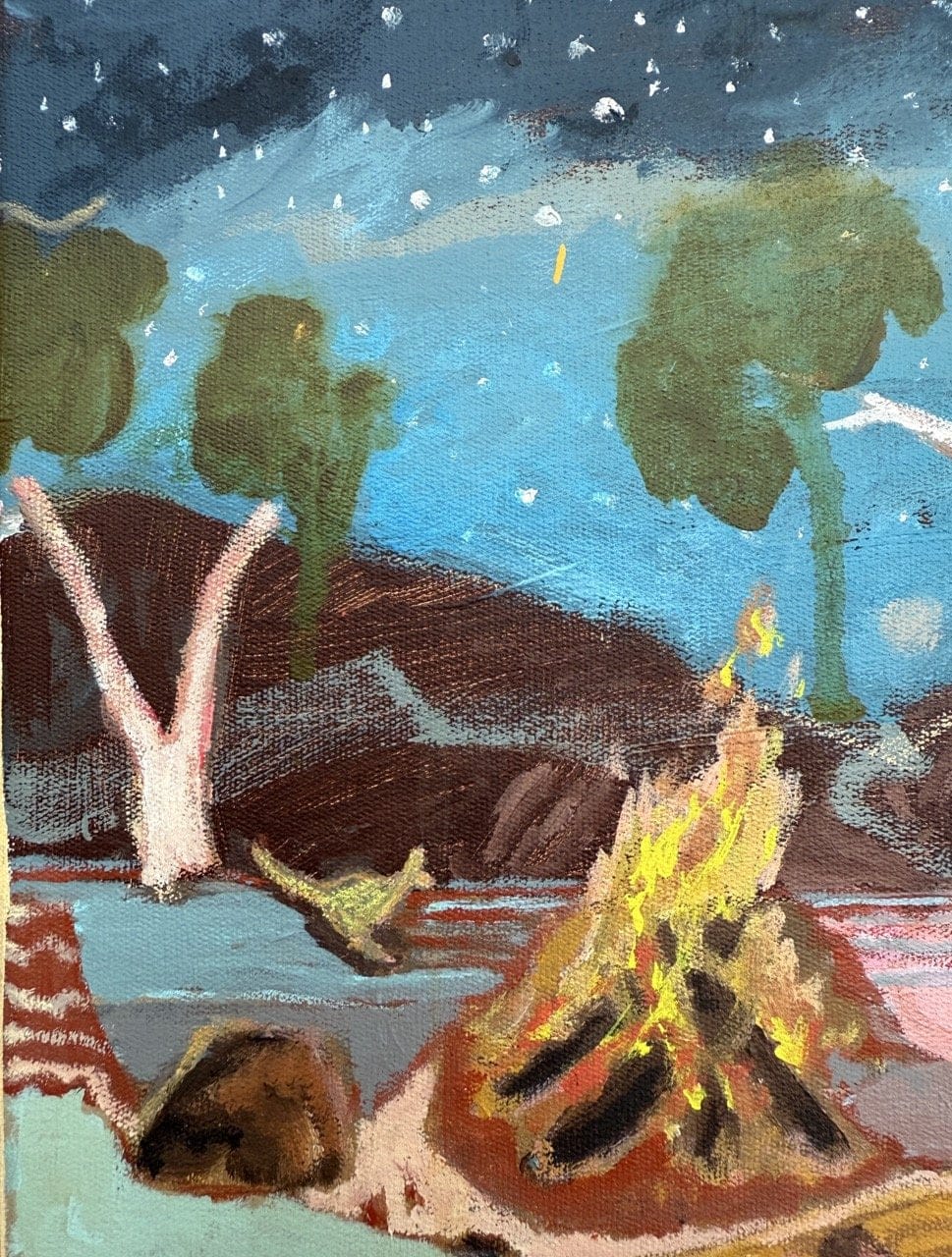 Under The Southern Sky - Original Artwork-Original Art-Greta Hounslow-Greenhouse Interiors Pty Ltd