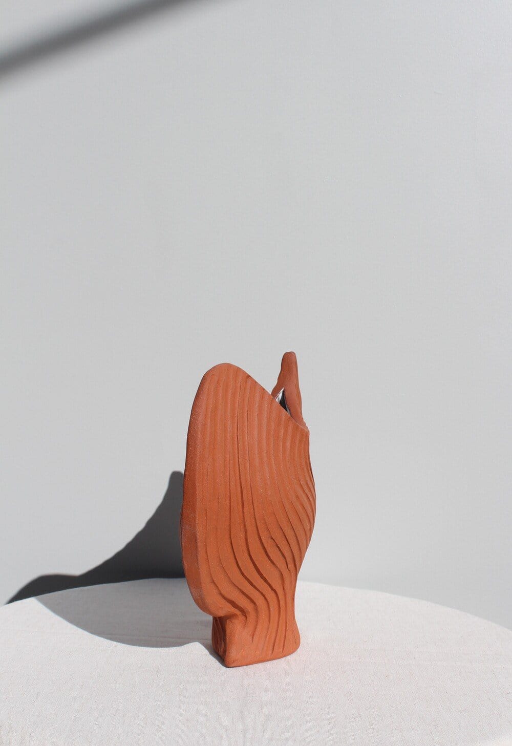 Carved Terracotta Vessel