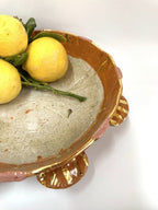 Deluxe Salad Bowl - 'Copper Pink Gold'