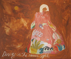 Dancing In The Moon Light - Original Art-Original Art-Gabrielle Diamantis-Greenhouse Interiors Pty Ltd