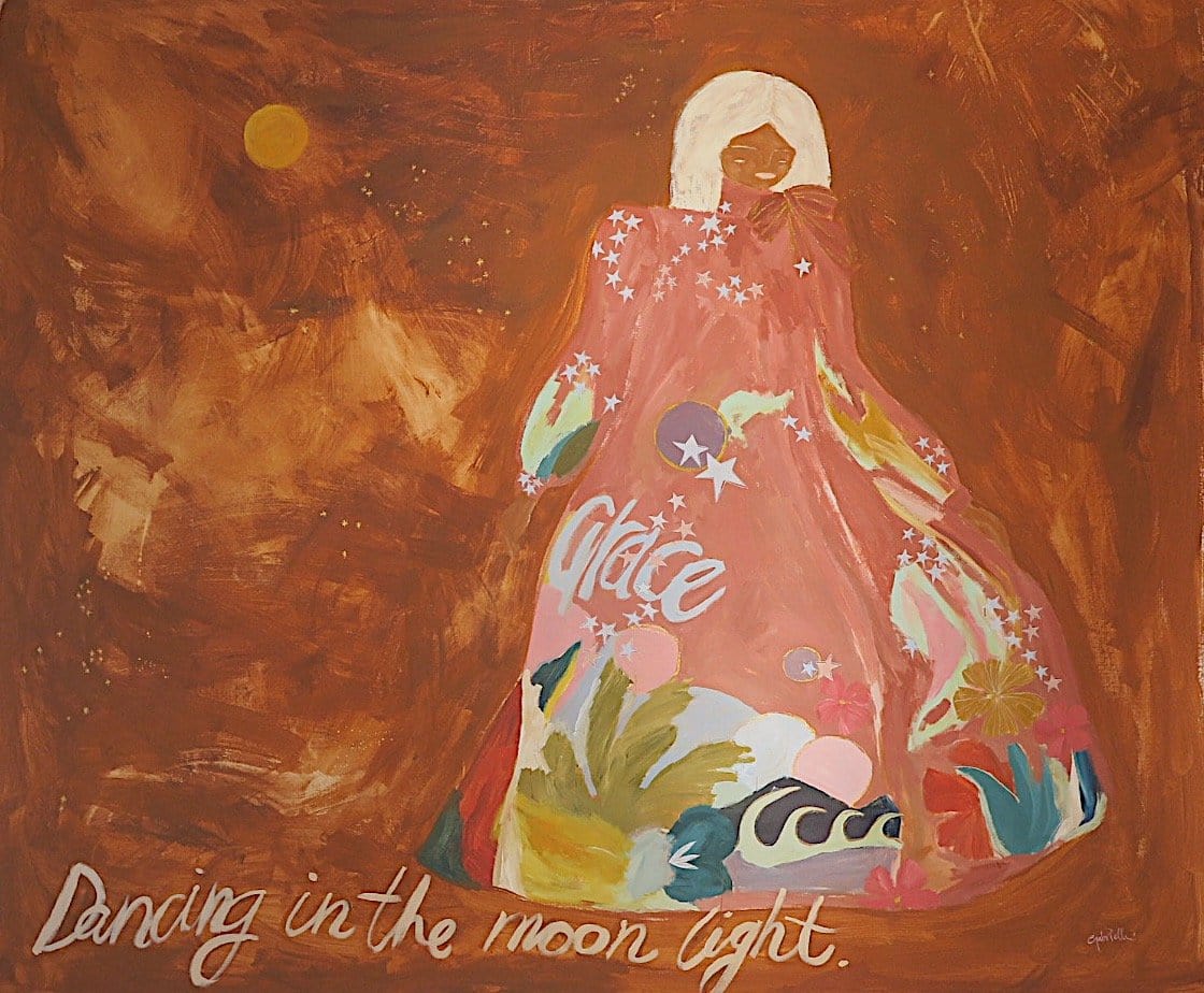 Dancing In The Moon Light - Original Art