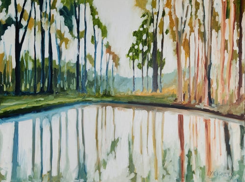 Held By Water - Original Art-Original Art-Michelle Keighley-Greenhouse Interiors Pty Ltd