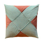 Hand Made Cushion - Clay Star