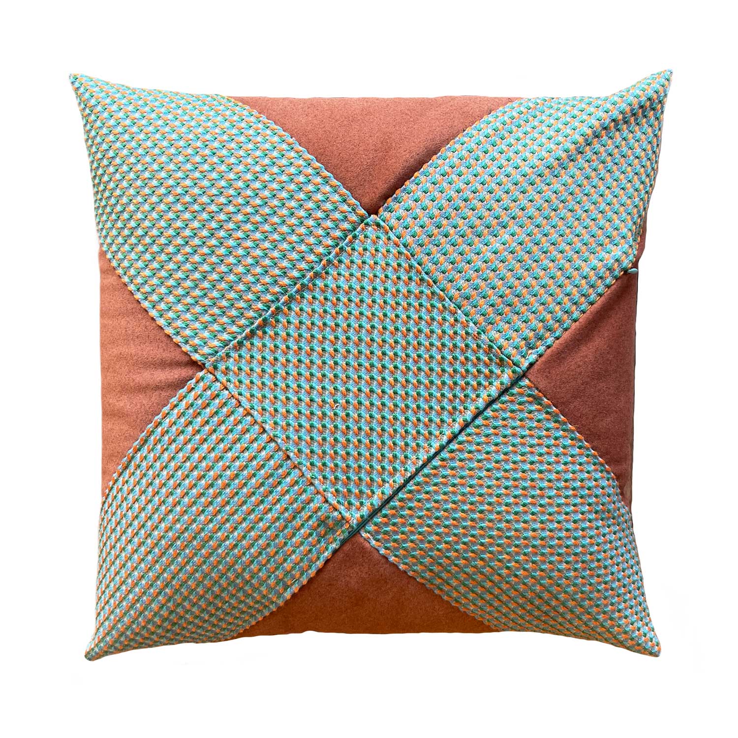 Hand Made Cushion - Clay Star