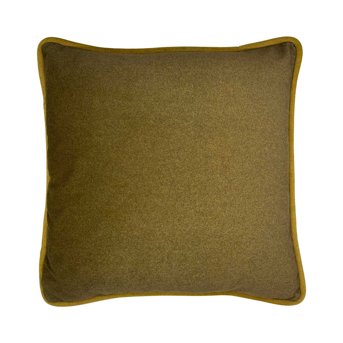 Velour Cushion - Moss &amp; Army Green