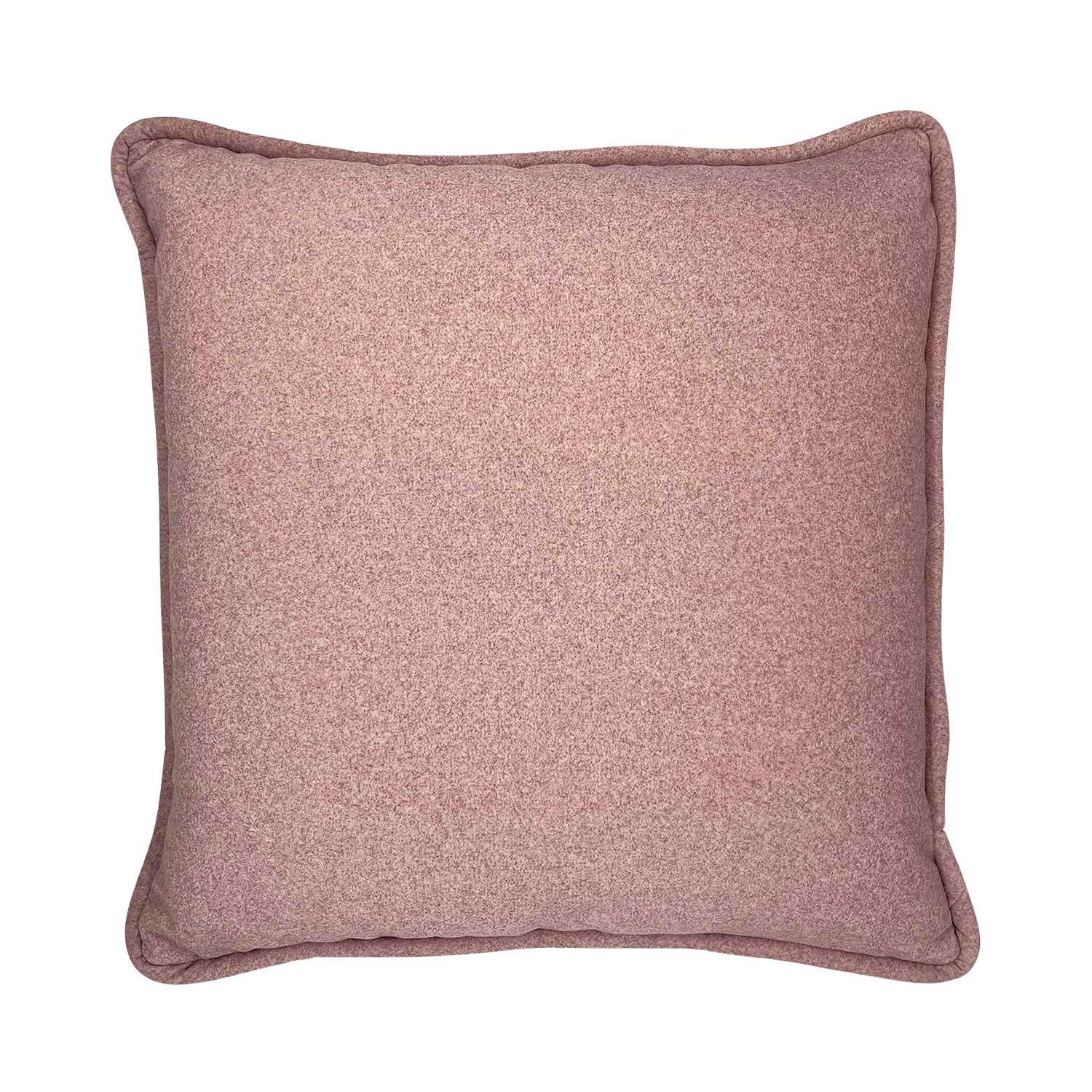 Velour Cushion - Musk & Nude