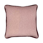 Velour Cushion - Ruby Red & Musk