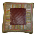 Hand Made Cushion - Khaki Paul Smith Goddess-Cushions-Greenhouse Interiors-Greenhouse Interiors Pty Ltd