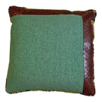 Hand Made Cushion - Green & Lime Ensemble