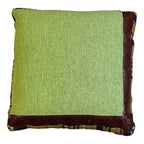 Hand Made Cushion - Green & Lime Ensemble