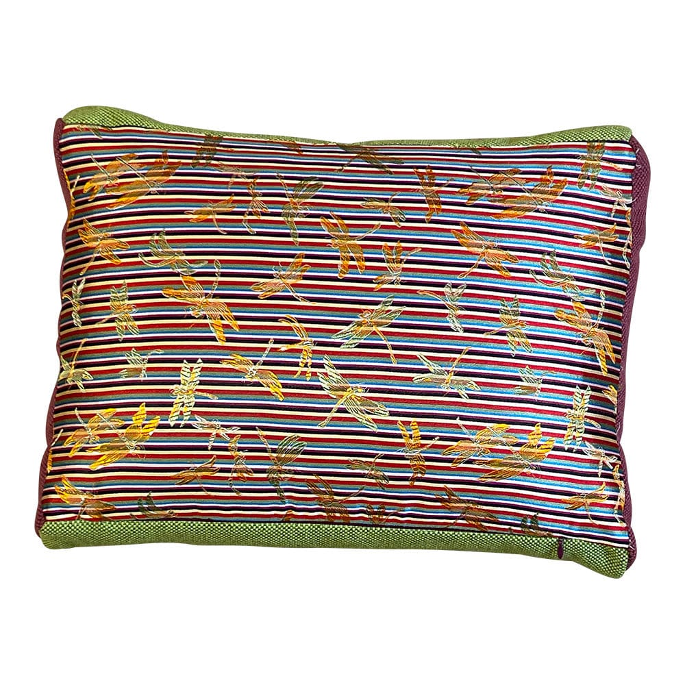 Hand Made Cushion - Green Dragonfly