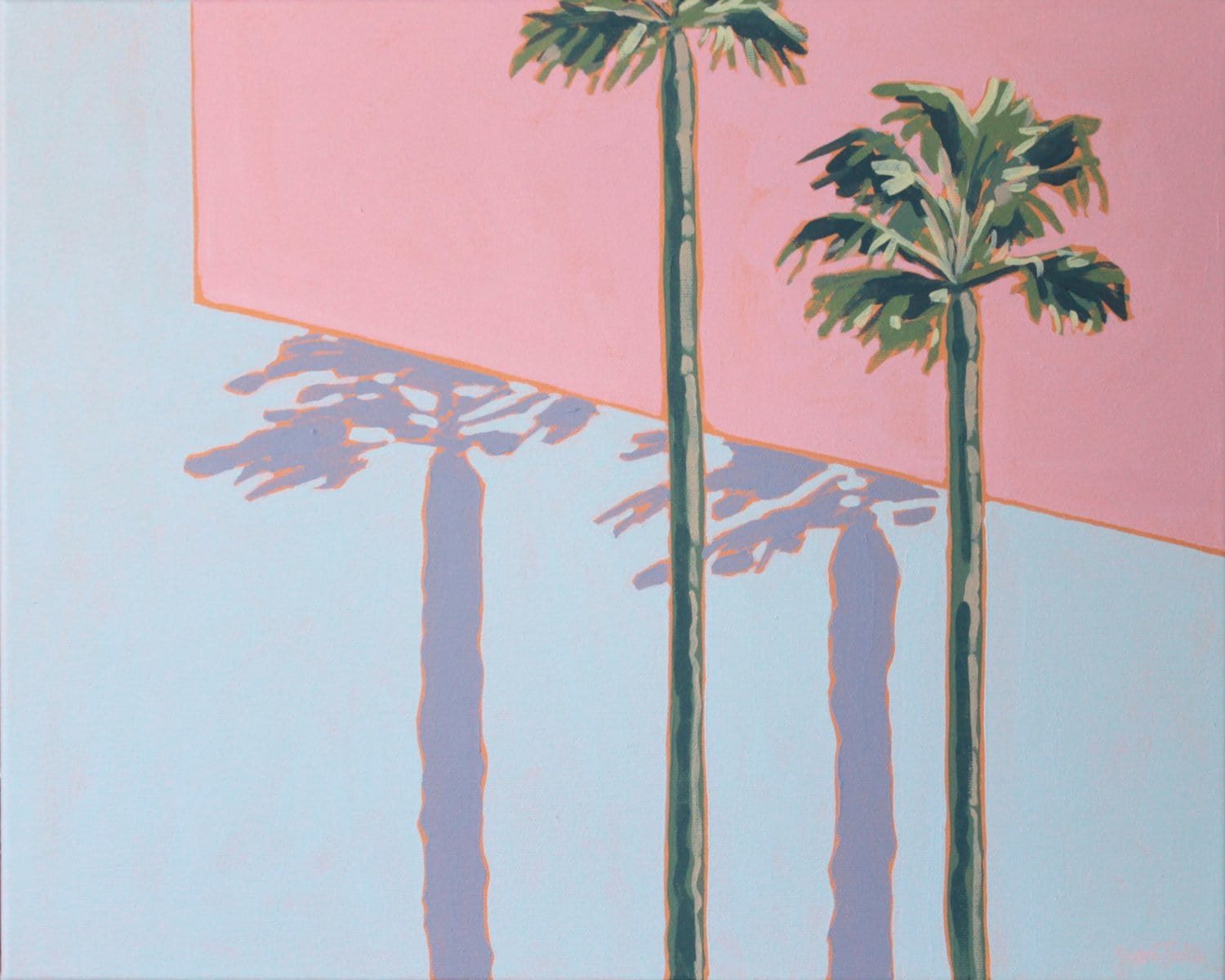 Pink Skies - Original Artwork
