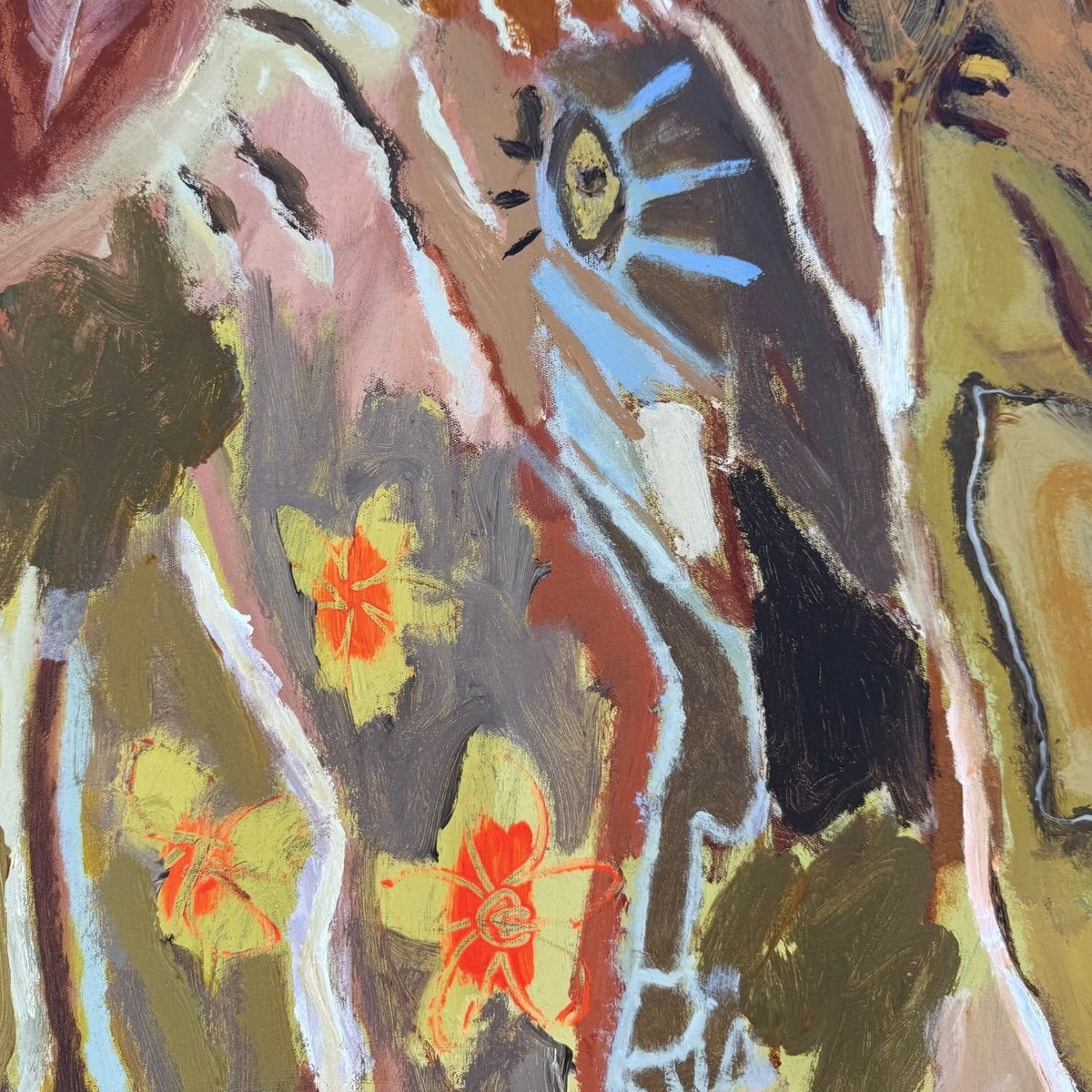 Waters And Stone  - Original Artwork-Original Art-Greta Hounslow-Greenhouse Interiors
