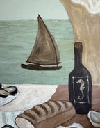 The Sirens Table - Lunch - Original Art-Original Art-Aleisha Hobson-Greenhouse Interiors Pty Ltd
