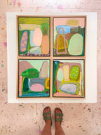 Lazy Afternoon - Original Art-Original Art-Jackie Anderson-Greenhouse Interiors Pty Ltd