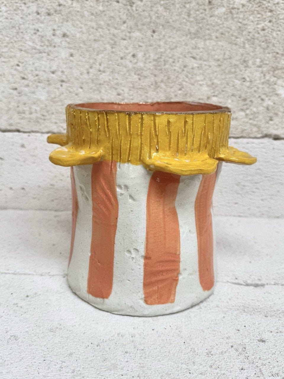 Ice / Flower Bucket - 'Golden Peach'