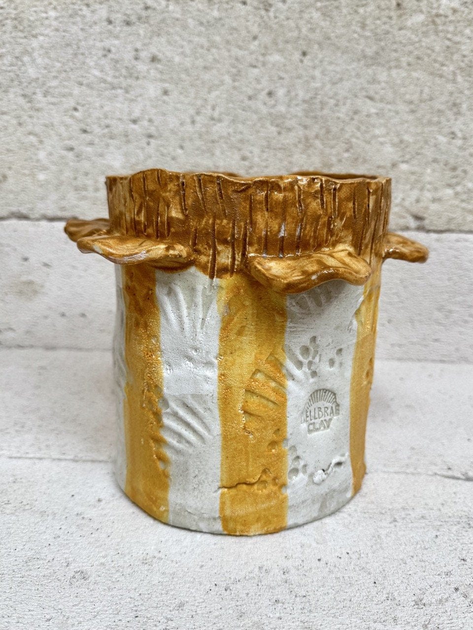 Ice / Flower Bucket - 'Mustard Gold'