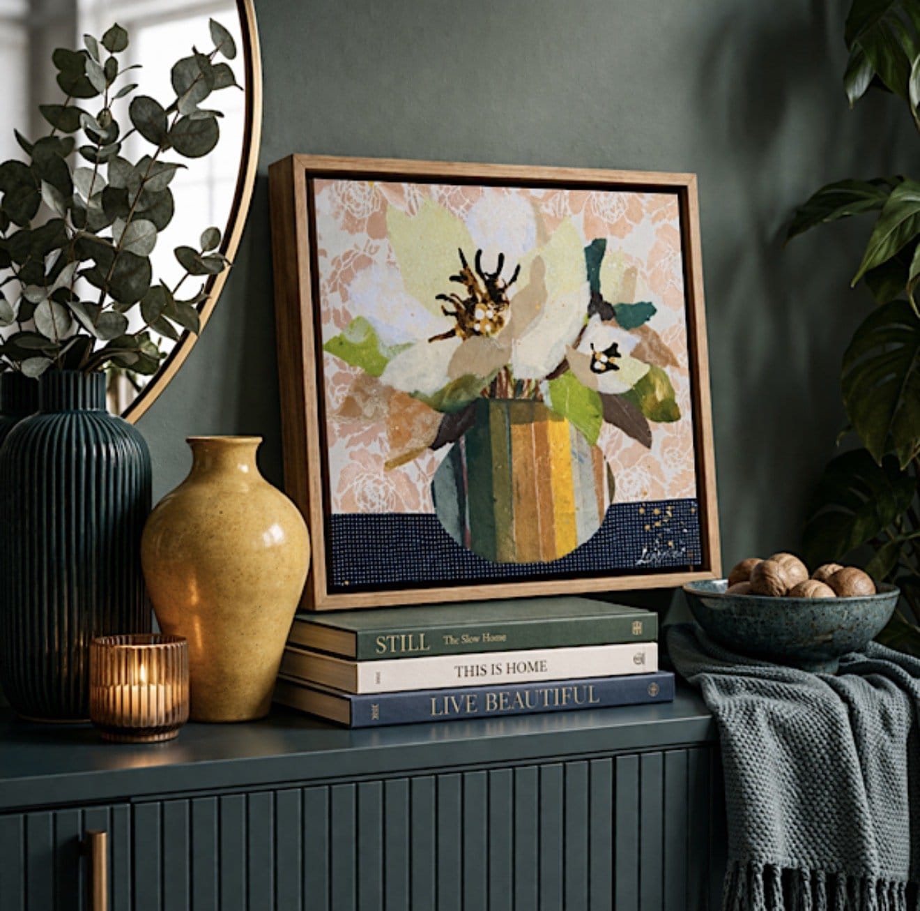 Slowly, Softly, Surely - Original Art-Original Art-Leanne Daquino-Greenhouse Interiors Pty Ltd