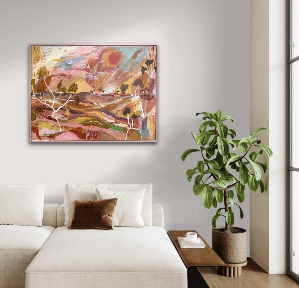 Outback Energy Lines - Original Artwork-Original Art-Greta Hounslow-Greenhouse Interiors Pty Ltd