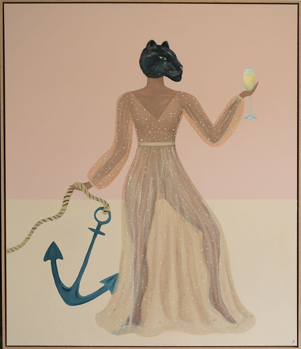 Anchor - Original Artwork-Original Art-Jasmine Forcadilla-Greenhouse Interiors Pty Ltd